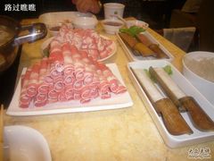 羊肉,墨鱼滑,牛肉滑-陌生人火锅餐厅(阳曲路店)