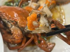 葱油红膏梭子蟹-原味蒸汽海鲜(嵊泗店)