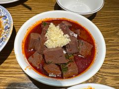 辣子蒜羊血-茂盛小吃(蓝田店)