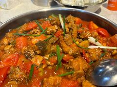 -贵州辣子鸡番茄鸡