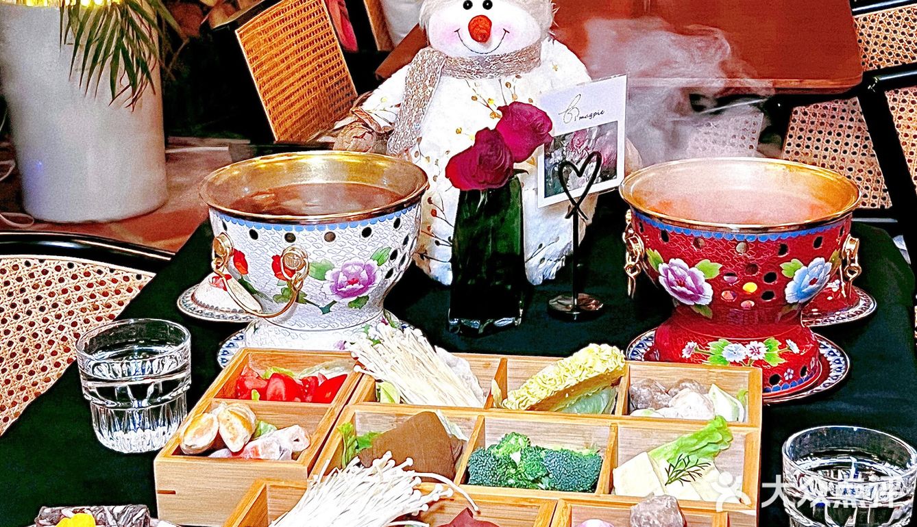 泉州冬天也有雪啦❗藏在书香花园里的浪漫的小火锅