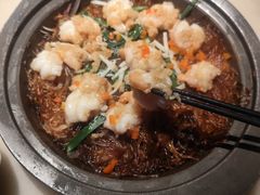 粉丝裹虾-绿茶餐厅(光谷世界城步行街店)