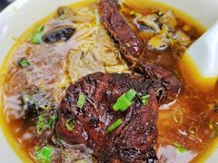 爆鱼蕈油面-兴福老面馆(寺路街店)