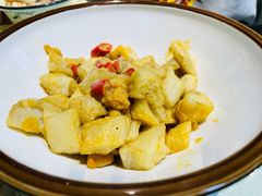 茄子咸蛋黄-昱龙大盆牛蛙馆(三兴街总店)