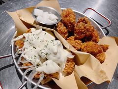 炸鸡一半一半-富乐满韩国正宗炸鸡韩国料理(虹泉路店)