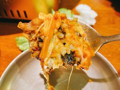 铁板蟹子炒饭-春熙台韩国料理·章鱼肥牛(西丽店)