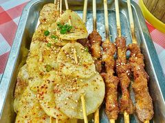 招牌羊肉串-草本味·市井羊肉馆·烧烤·龙虾·口味菜(新开铺总店)