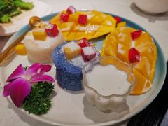 芒果糯米饭-滕记星发餐室·新加坡菜(巨鹿路店)