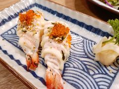 火焰虾握寿司-西月山居匠心创意料理(江汉路新佳丽广场店)