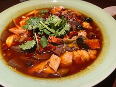 海鲜毛血旺-绿茶餐厅(华联万柳店)