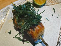 紫苏鸡腿肉-人间酒暖·Go blanc·烧鸟·深夜食堂(陆家嘴店)