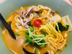 茄汁黑猪片儿川-陳八两面家(滨江天街店)