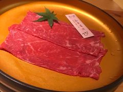 牛肉寿喜锅-花潮料理艺食馆(世欧广场店)
