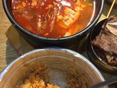 海鲜嫩豆腐汤-姜虎东白丁烤肉(苏州中心店)