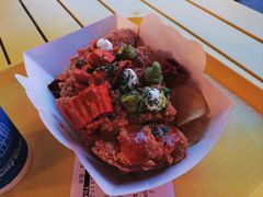 川味炸鸡配土豆片-Lotso Lunch Box 草莓熊餐盒