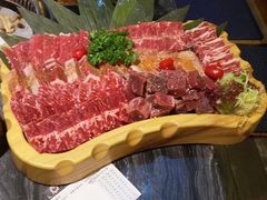 一口牛肉粒-熊出没日本烧肉放题