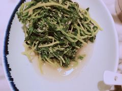 蒜香鸡毛菜-西安饭庄·非遗陕菜(钟楼店)