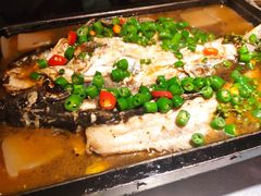 鲜青椒烤鱼-探鱼·鲜青椒爽麻烤鱼(苏宁广场店)