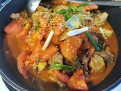 -贵州辣子鸡番茄鸡