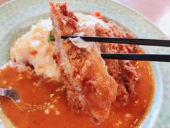咖喱猪排蛋包饭-犀牛家猪排