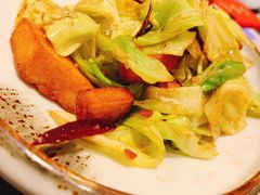 包菜炒囊-丝路金桃·新疆菜(徐汇店)