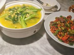 豆汤广东菜心-蔴将·川菜(黄龙万科店)