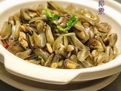 金不换炒薄壳米-陈鹏鹏潮汕菜(欢乐海岸 海边景观店)