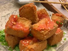 火山豆腐-白仁仔· 活烤海鲜 宵夜(豫园店)