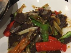 辣炒羊血-老牌坊•鲁菜名店•地道济南菜(大观园商埠店)