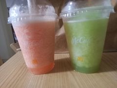 水蜜桃冰沙-麦当劳(南京水西门大街店)