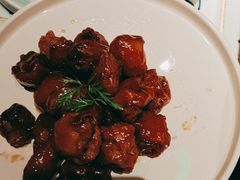 雪花糖醋里脊-绿茶餐厅(布吉万象汇店)