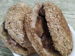 烧饼夹肉-永盛斋小吃(故宫店)