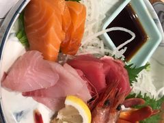 刺身拼盘-美洲岛烤肉自助餐厅