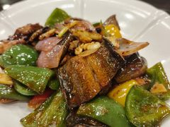 彩椒炒鳝片-万年酒楼(越秀南路店)