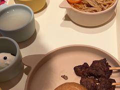蘑菇汤莜面鱼鱼-西贝(大华虎城店)