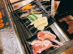 -長壹旋转烤吧 农家鸡火锅