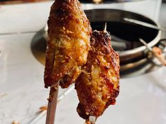 蒜香鸡翅-李家水浒烤肉(五一店)