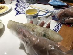 制作薄饼-满园春饼(宜昌万达店)