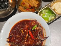 -草家酱蟹炭火烤肉店(珲春南路一店)