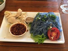 -蝶豆花蓝面条