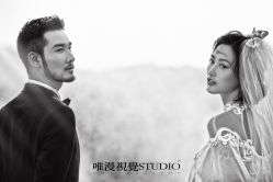 黑白-巴黎婚纱摄影工作室