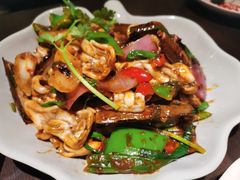 紫苏炒圣子-大头虾越式风味餐厅(光明广场店)