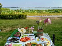 -七的湖·晚芳亭·阳澄湖农家菜·大闸蟹(莲花岛店)