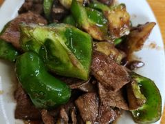 青椒炒猪肝-台湾风味小吃(长乐店)