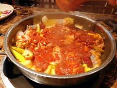 黑毛猪五花焖锅-猪啊牛呀羊啊铜盘烤肉(正大广场店)