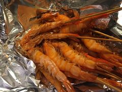 燃烧中火焰虾-绿茶餐厅(华联万柳店)