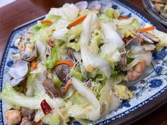 海鲜炒兴化粉-福州人铭小吃