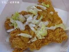 鸡腿堡的鸡排-肯德基(堤口店)