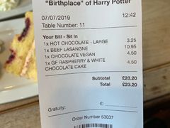 账单-大象咖啡馆