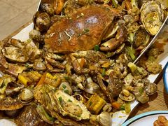 -东来菜馆•手抓海鲜家常菜•海鲜锅贴(鸽子窝店)